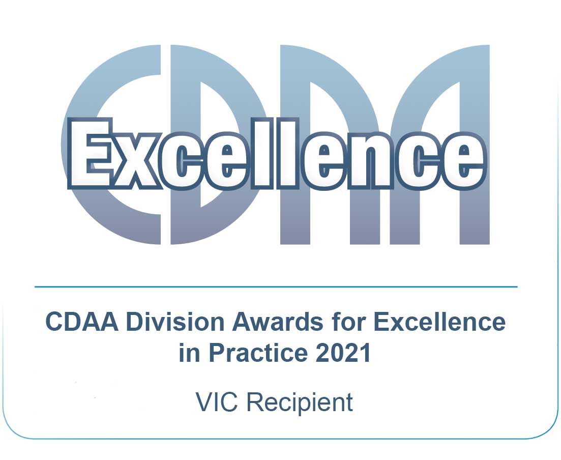 CDAA Excellence In Service 2021