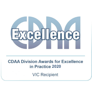 CDAA Excellence in Service 2020